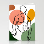 NOODDOOD Lines 8 Stationery Card Gallery Image 2