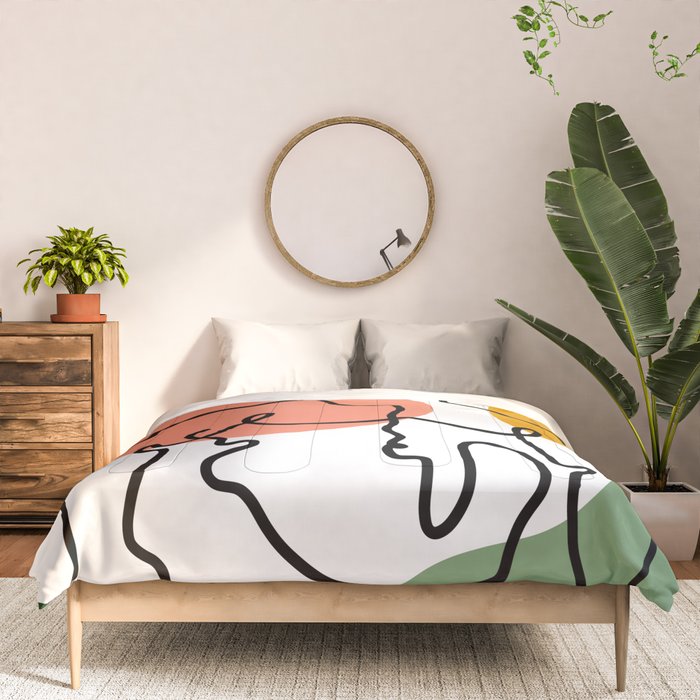 NOODDOOD Lines 8 Comforter Gallery Image 3