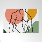 NOODDOOD Lines 8 Welcome Mat Gallery Image 1