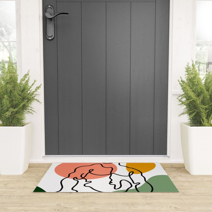 NOODDOOD Lines 8 Welcome Mat Gallery Image 3