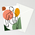 NOODDOOD Lines 8 Stationery Card Gallery Image 2