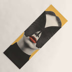 BLACK BUTTERFLY 2 Yoga Mat Gallery Image 1