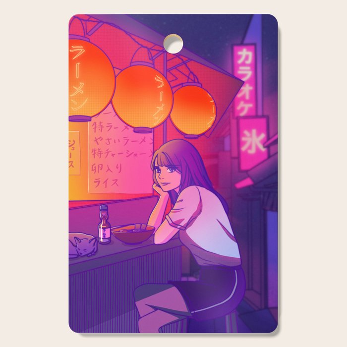 Ramen shop Cutting Board Gallery Image 1