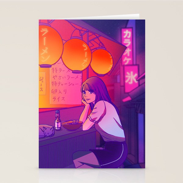 Ramen shop Stationery Card Gallery Image 1