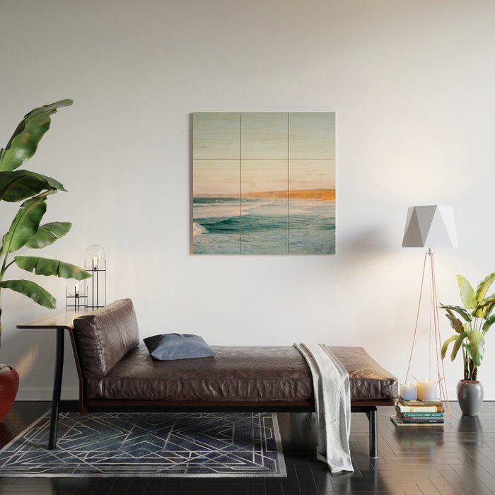 Algarve Wind surf | Portugal travel photography Wood Wall Art Gallery Image 2