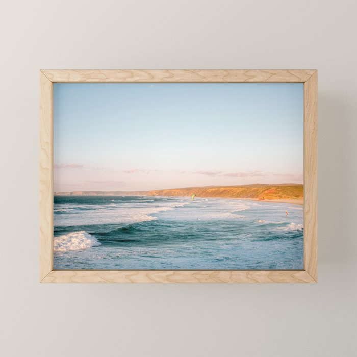 Algarve Wind surf | Portugal travel photography Mini Art Print Gallery Image 1