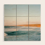Algarve Wind surf | Portugal travel photography Wood Wall Art Gallery Image 1