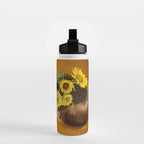 Sunflower Lady Water Bottle Gallery Image 2