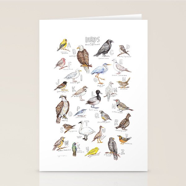 Birds of the Pacific Northwest Stationery Card Gallery Image 2