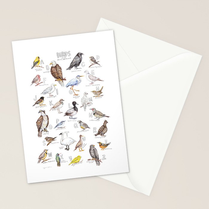 Birds of the Pacific Northwest Stationery Card Gallery Image 2