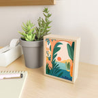 Tropical Evening Sunset Landscape Mini Art Print Gallery Image 2