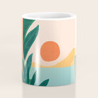 Tropical Evening Sunset Landscape Coffee Mug Gallery Image 4