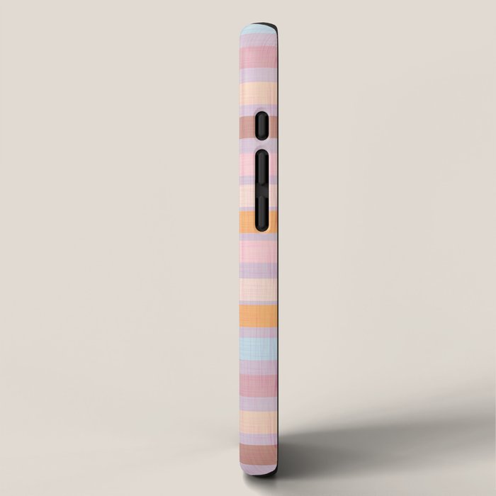 Pastello Stripes iPhone Case Gallery Image 2