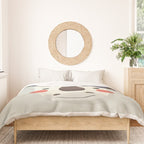 Rhinoceros, Animal Portrait Duvet Cover Gallery Image 3