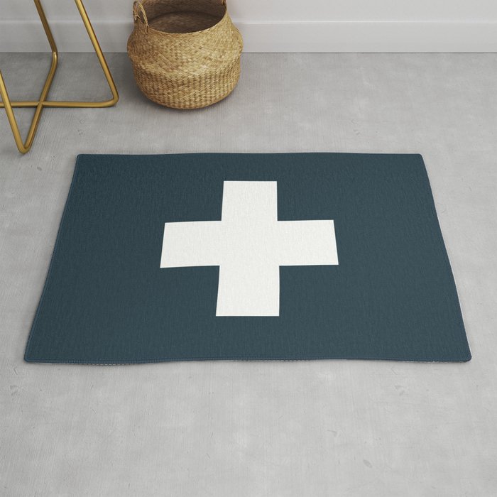 Swiss Cross Storm Rug Gallery Image 1