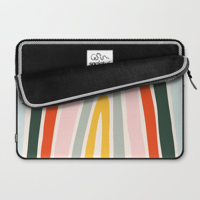 70s Vintage Rainbow Laptop Sleeve Gallery Image 2