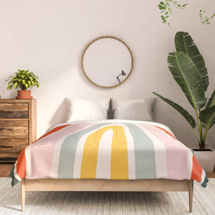 70s Vintage Rainbow Comforter Gallery Image 3