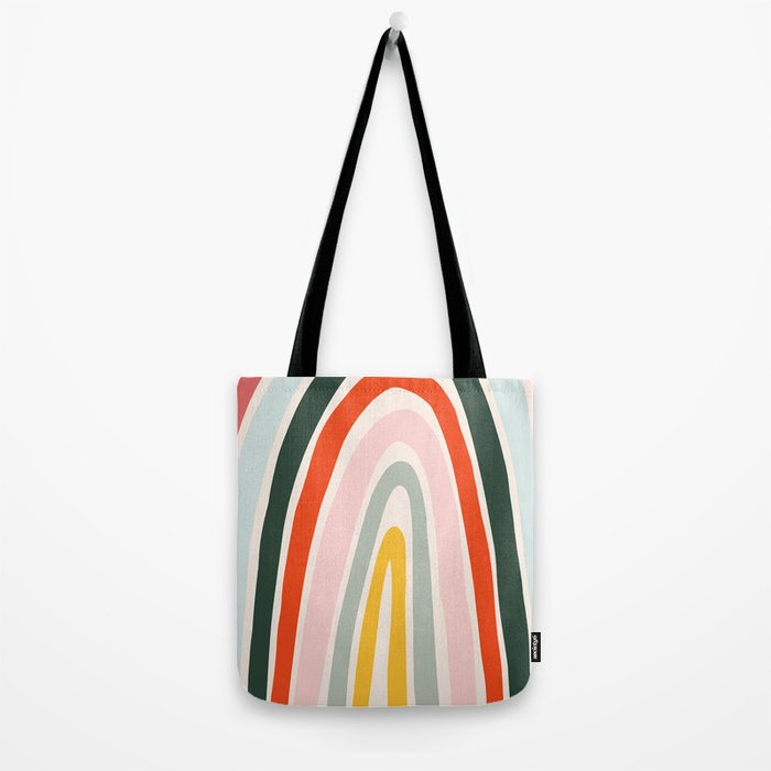 70s Vintage Rainbow Tote Bag Gallery Image 2