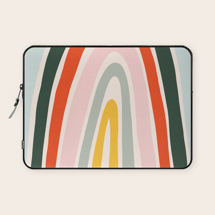 70s Vintage Rainbow Laptop Sleeve Gallery Image 1