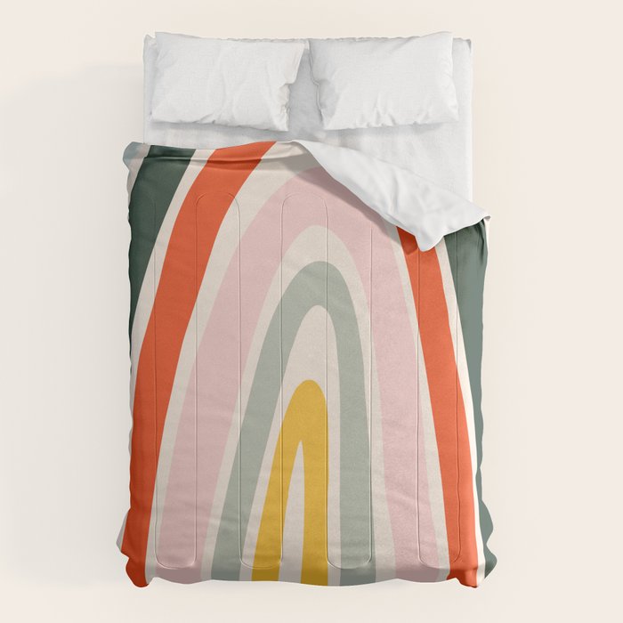 70s Vintage Rainbow Comforter Gallery Image 1