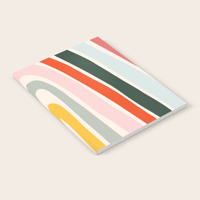 70s Vintage Rainbow Notebook Gallery Image 2