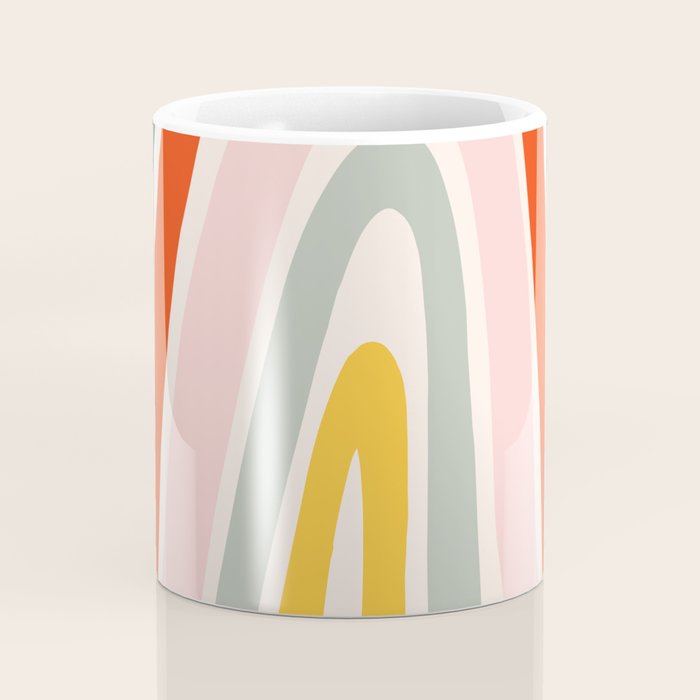 70s Vintage Rainbow Coffee Mug Gallery Image 4