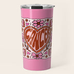 Cancer Zodiac Heart Travel Mug Gallery Image 1