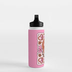 Cancer Zodiac Heart Water Bottle Gallery Image 3