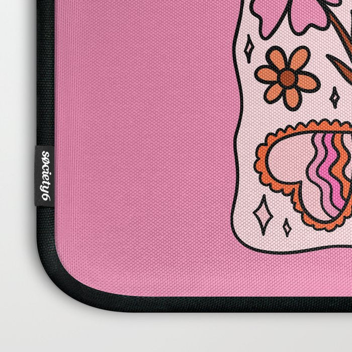 Cancer Zodiac Heart Laptop Sleeve Gallery Image 3