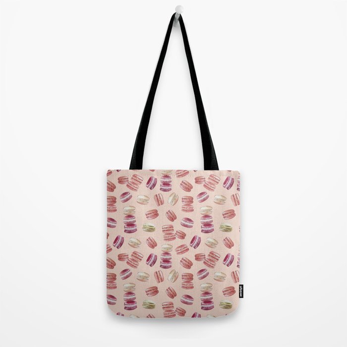 Macaron Pattern Tote Bag Gallery Image 2