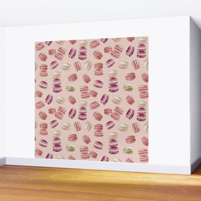Macaron Pattern Wall Mural Gallery Image 2