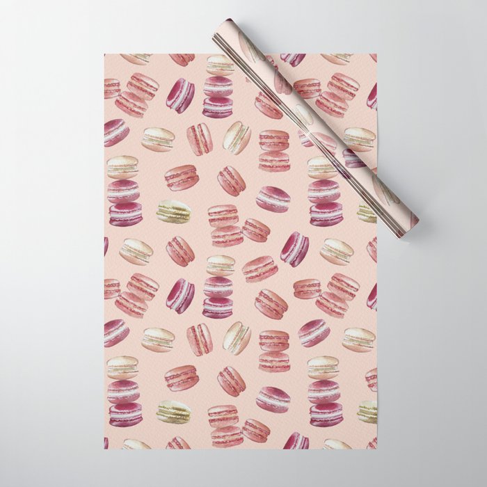 Macaron Pattern Wrapping Paper Gallery Image 1