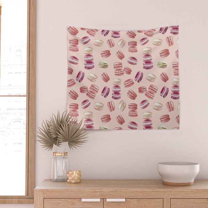 Macaron Pattern Wall Tapestry Gallery Image 2