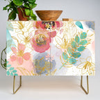 Golden flowers Credenza Gallery Image 1