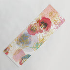 Golden flowers Yoga Mat Gallery Image 1