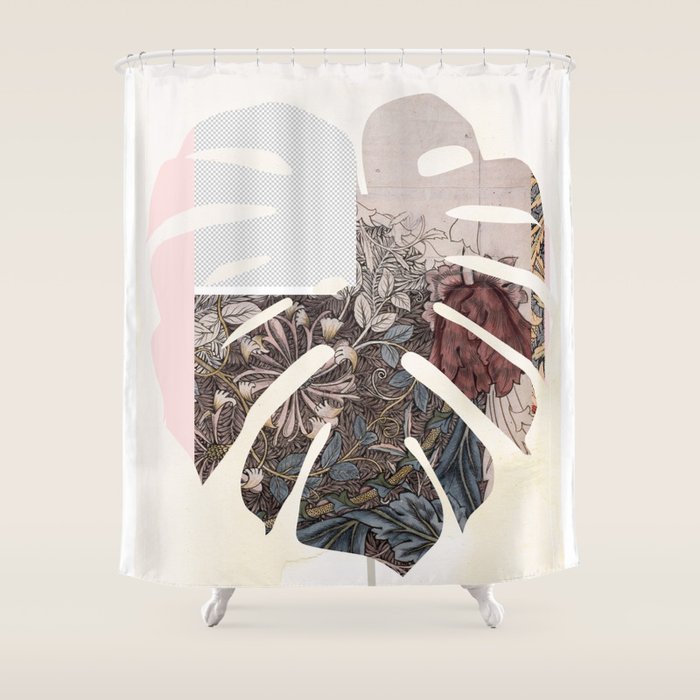 monster a · Musterblatt 52 Shower Curtain Gallery Image 1