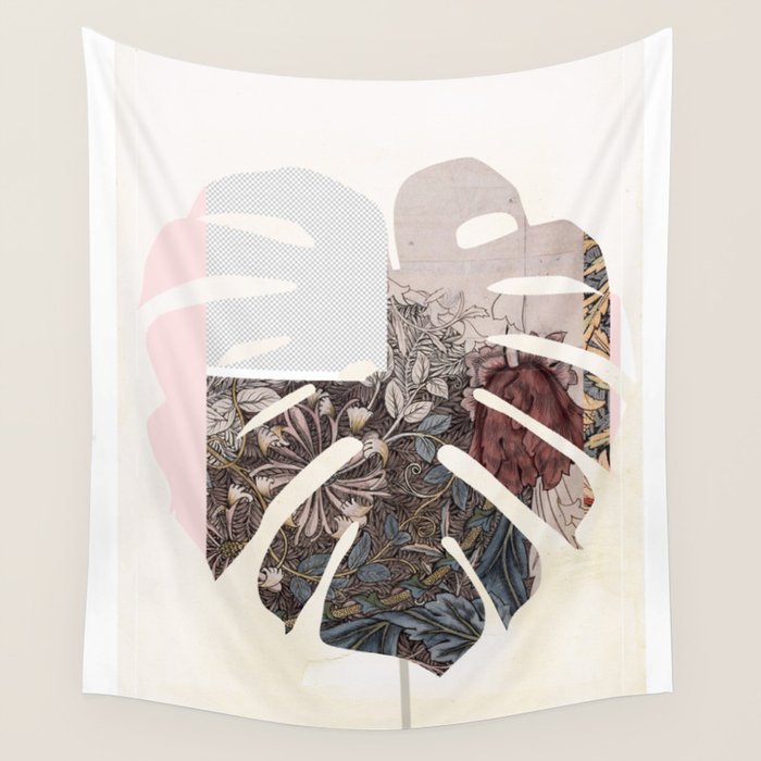 monster a · Musterblatt 52 Wall Tapestry Gallery Image 4