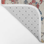 Ushak Selendi 17th Century Bird Carpet Print Bath Mat Gallery Image 2