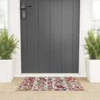 Ushak Selendi 17th Century Bird Carpet Print Welcome Mat Gallery Image 3