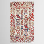 Ushak Selendi 17th Century Bird Carpet Print Tablecloth Gallery Image 2