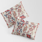 Ushak Selendi 17th Century Bird Carpet Print Pillow Sham Gallery Image 3
