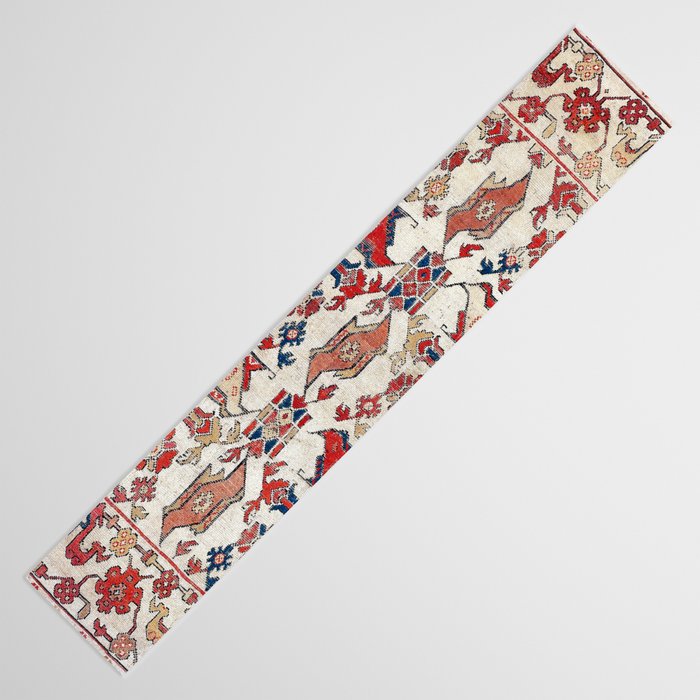Ushak Selendi 17th Century Bird Carpet Print Table Runner Gallery Image 3