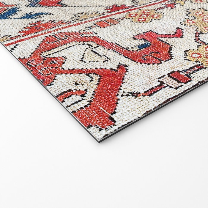Ushak Selendi 17th Century Bird Carpet Print Welcome Mat Gallery Image 2