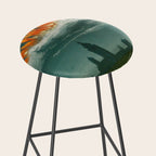 Heavenly fire over Augsburg  Augsburger Wunderzeichenbuch Himmelsfeuer uber Augsburg Stool Gallery Image 2