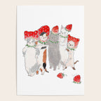 Ichigo Train Nyanco - Strawberry Train Kittens - Poster Gallery Image 4