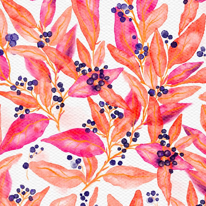 watercolor peach fuzz leaves Coffee Mug Gallery Image 2