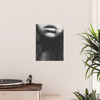 Livin' on the edge | Black and white photograph Poster Gallery Image 2