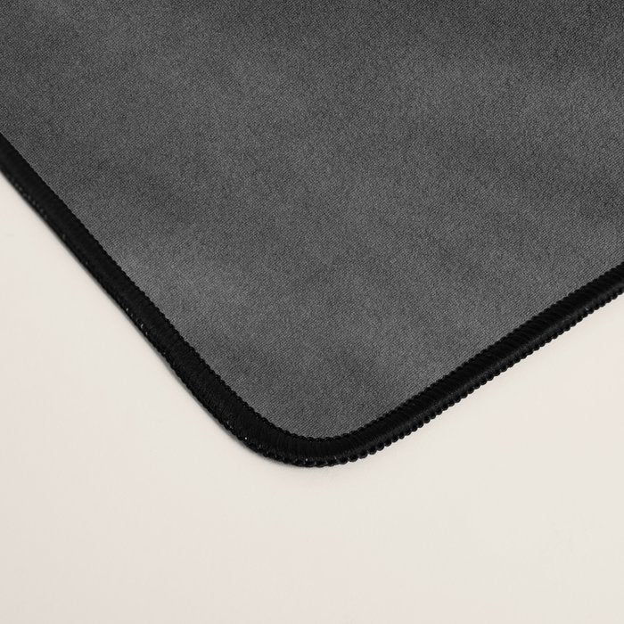 Livin' on the edge | Black and white photograph Desk Mat Gallery Image 4