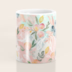 Abstract painting of flowers and plants Coffee Mug Gallery Image 4