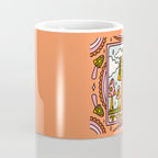 16. Tower Tarot Mushroom Coffee Mug Gallery Image 4